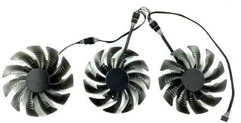 LFGOZSD PLD10015B12H For GIGABYTE for GTX1070 1080 1080ti for AORUS Graphics Card Replacement Fan(Set of three fans)