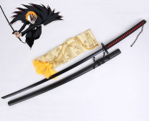 Katana Ichigo Bankai Zangetsu Spada Ichigo Bleach 142 ENORME Nodaichi