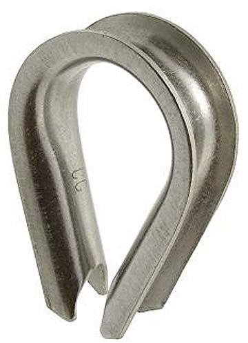 1 guardacabos de acero inoxidable A4.