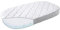 Leander Original Comfort Kaltschaummatratze für Leander Classic Babybett, 116 cm x 66 cm x 9 cm, Weiß, Mittel, Polyester-Lyocell (TENCEL)-Mischung, Kaltschaum, Babymatratze
