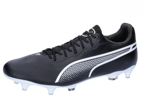 PUMA Unisex King Pro Mxsgfotbollssko, Pumasvart Puma Vit, 40 EU