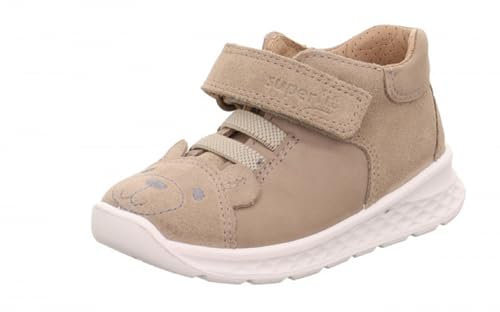 Superfit Breeze Lauflernschuhe, Beige 4000, 20 EU Weit
