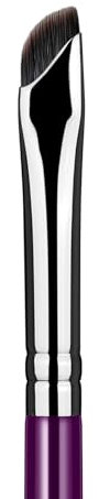 Pincel Delineador De Ojos,Eigshow Pincel Delineador De Ojos En Ángulo Con Forma De Hoz Gel Pincel De Maquillaje Delineador Para Delineador Preciso Ceja Párpado Ultrafino-(E865) Púrpura