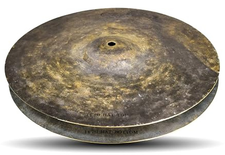 Dream Cymbals DMHH14 Dark Matter Series 14-Inch Hi-Hat Cymbals