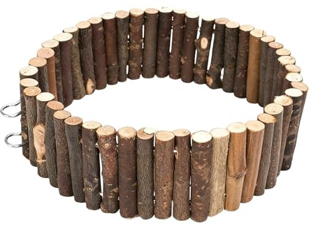 Genérico Puente para Hámster de Madera - Flexible de Madera para Pequeñas Mascotas,Escalera Puente para Roedores | para Animales Pequeños Ardilla Jerbo Ratón Reptil Petauro del