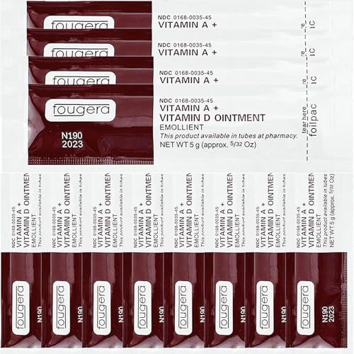 LINKKNOB Tattoo Aftercare Cream 12PCS, Vitamin A&D Ointment for Tattoo and Microblading Care, Moisturizing Skin Recovery Balm for Dryness and Irritation