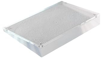Akrylställ for display, avfasad magnetisk pris Utställning Desktop Product Parameter Stand Litet skrivbordskort(70x40mm)