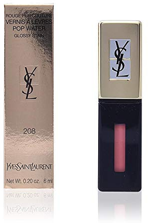YSL Rouge Pur Couture Vernis à Lèvres Pop Water Glossy Water N ° 218 Orange Mist