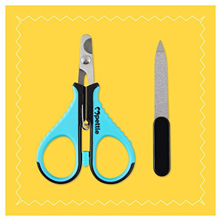 pettle Profi Krallenschere für Kaninchen, Meerschweinchen, Kleintiere - Splitterfrei durch schärfste Edelstahlklingen - Krallenzange mit Krallenfeile - Krallenpflege E-Book