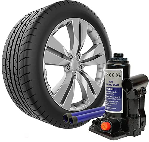 Streetwize - Heavy Duty Hydraulic Bottle Jack, Car Lifting Stand - Boat Truck Van Caravan Hoist (4 Ton)