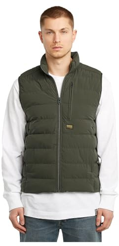 G-STAR Chaleco Foundation Liner para Hombre, Gris (asfalt D24277-D518-995), S