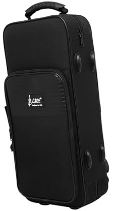 rockible Mochila para trompeta con correa, estuche de transporte para instrumentos musicales