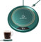 Coffee Mug Warmer Adjustable Coffee Cup Warmer with 3 Temperature to75℃ Settings Portable USB Powered Heated Coaster 8-Hour Auto Shut-Off Smart Touch Control USB Coffee Warmer for Desk Office Home Use