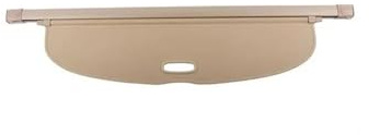 DSSJDKH Couverture Cargaison Cache-Bagages Arrière pour Jeep pour Cherokee 2014-2018 Pare-Soleil Panneau De Séparation Stores De Confidentialité Sécurité Cloison de Coffre(Beige)