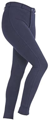 Shires Cameriere da bambino SaddleHugger Jodhpurs - Blu navy: 13-14