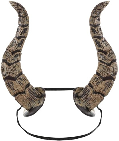 TOYANDONA Cornes de taureau pour déguisement d'animal - Accessoire amusant pour Halloween, cosplay, festival, danse, fête