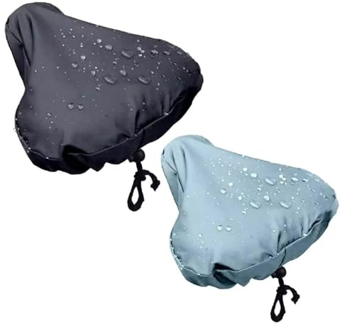 2 Pieces Bicycle Saddle Rain Cover, Bicycle Seat Cover, Waterproof Bicycle Seat Cover, Bicycle Saddle Cover, Bicycle Accessories