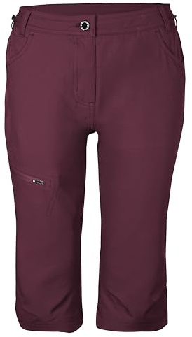 Killtec Femme Capri/Short Fonctionnel KOS 4 WMN PNTS, weintraube, 50, 42819-000