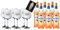 Oriental Deja Vu XXL Set - Aperitif 6x 0,7L (17% Vol) + 6x Stilglas Ballonglas Relief Glas Gläser Déjà-Vu - [Enthält Sulfite]
