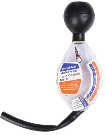 JNNJ Tester del Liquido di Raffreddamento Antigelo del Tipo a Quadrante, Antigelo Densitometro per Liquidi della Batteria Dell'auto, Densimetro Prova Antigelo di Strumento di Riparazione per Vetture