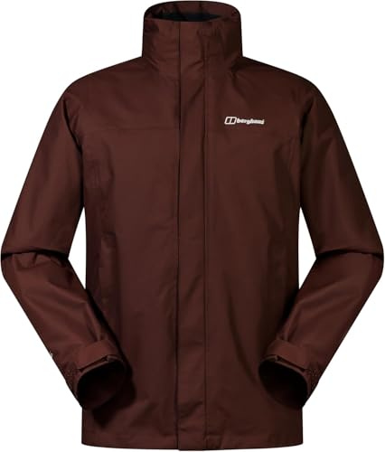 Berghaus Alpha 2.0 Gemini 3 en 1 Chaqueta para Hombre, Cedar Brown, 48