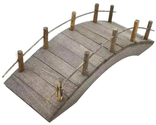 Mini Pont En Arc En Bois Pour Maison, Pont En Bois 1 : 12, Pont En Arc Artificiel, Mini Accessoires De Jardin, Accessoires De Jardin Miniatures, Pont En Bois Pour Statue En Verre, Micro Scène