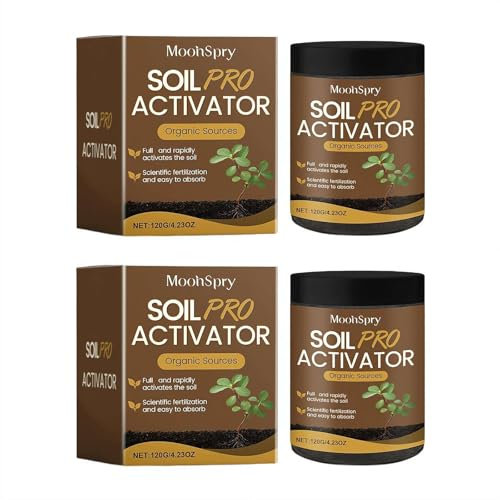Activateur de sol – Activateur de sol organique et engrais pour plantes, stimulateurs de jardin solubles dans l'eau, stimulateur naturel de croissance des racines, améliore l'environnement de