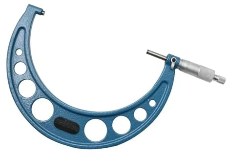 Micrómetro interior y exterior de 150-175 mm Micrómetro exterior métrico 5201-175A