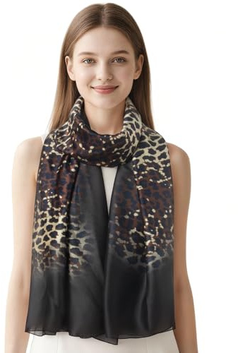 RIIQIICHY Echarpes et Foulards Femme Echarpe Legere Ete etole Femme Chic Mariage Écharpe Printemps