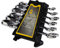 Ratschenschlüssel Set 6 tlg Doppelkopf Ratschenringschlüssel Knarrenschlüssel Maulschlüssel Ringschlüssel Ringmaulschlüssel Fexible Gelenk 8-17mm