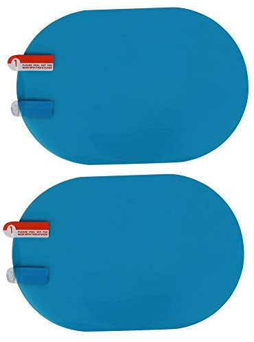 Suuonee Film de rétroviseur, 100x150mm autocollant de pare-pluie anti-pluie de film de protection de rétroviseur de voiture bouclier anti-pluie