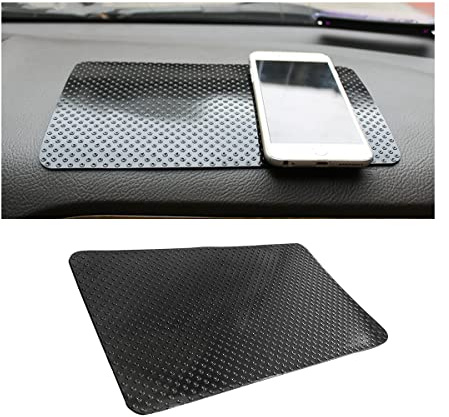 CGEAMDY Antirutschmatte Auto Armaturenbrett Klebematte, PVC Handy Anti Rutsch Pad, Anti-Rutsch-Armaturenbrett Matte für Handy Sonnenbrille Schlüssel etc (Tupfen)