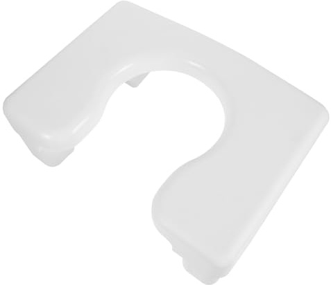 NUOBESTY Sgabello Per Wc Sgabello Per Bagno in Plastica Antiscivolo Robusto e Stabile