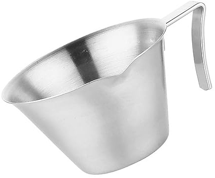 TIDTALEO Tazza per Espresso Acciaio Inossidabile con Misurino per Latte Coppa per Shot Design Compatto e Facile