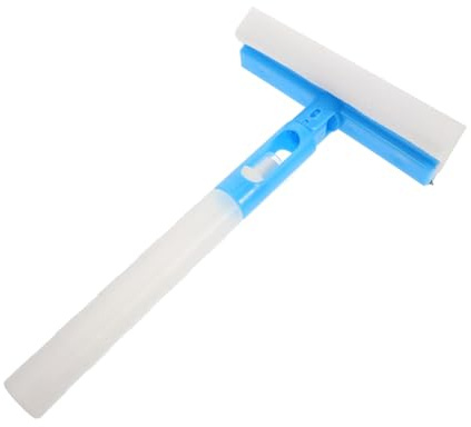 DECORNIJIA Raschietto per Pulizia Vetri Auto Spruzzatore D'acqua, Spazzola Multiuso in Plastica per Lavavetri Efficiente senza Aloni, per Finestre e Parabrezza
