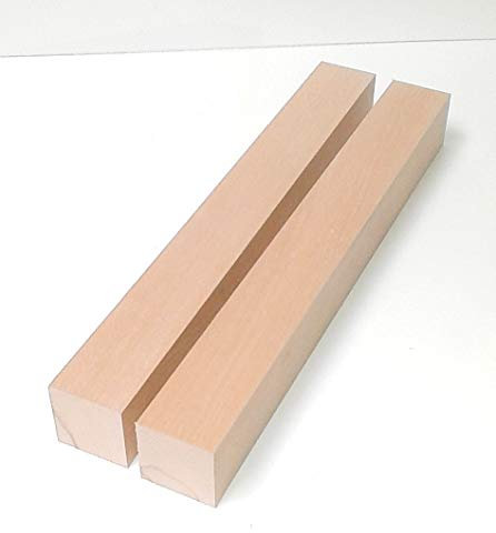 Martin Weddeling - Buche Kanthölzer 60x60mm stark, 100-1200mm lang, Hobelware, Drechselholz für Heimwerker