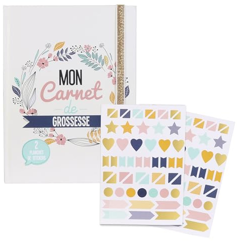 Tom ET Zoe - PU4006 - Carnet de Grossesse Enfant Future Maman Grossesse