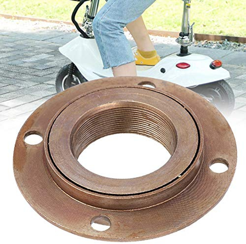Roue libre sans dent, volant d'inertie sans dent à quatre trous en métal roue libre à filetage positif professionnel pour accessoire de scooter électrique