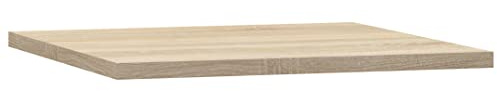 AKORD Küchenarbeitsplatte Für Unterschränke OLIWIA S80 80 cm | | Schichtstoffplatte | ABS-Kante | Universalfarbe | Für Unterschränke | B80 x H3,2 x T60 cm | 9,7 kg | Sonoma Eiche/Sonoma Eiche
