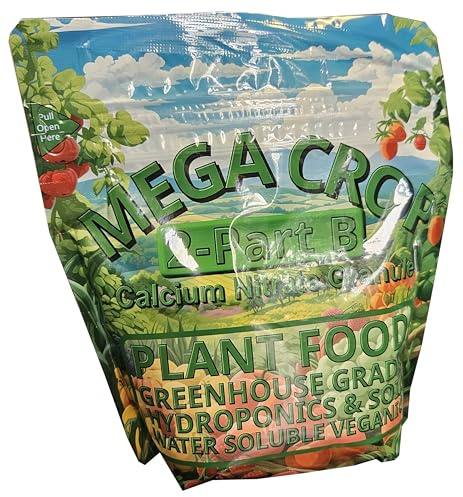 Mega Crop 2 del B 15.5-0-0 Hydroponic Soil Fertilizer Kalciumnitrate