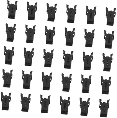 Cabilock 30pezzi Fibbie Pressione Per Bidoni Della Spazzatura Del Del Bidone Fibbia Per Bidone Della Spazzatura Interruttore Pressione Per Bidone Della Spazzatura Clip Bloccaggio Ricambio