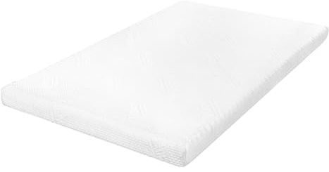 Lavio Memory Foam Mattress Topper 8cm – Dual-Layer Gel & Bamboo Charcoal, Cooling & Pressure Relief, King Size 150x200cm, Removable Washable Non-Slip Cover
