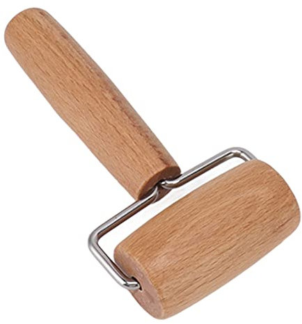Rullo per Pasta, Mattarelli per Pasta in Legno Rullo per Pizza Antiaderente Mattarello in Legno con Manico per La Cottura della Cucina Domestica