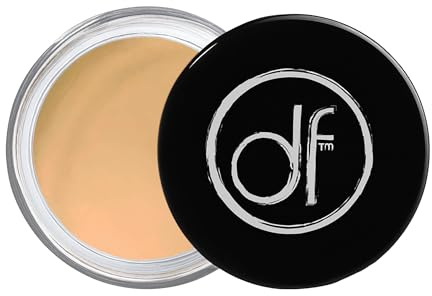 Dermaflage Waterproof Concealer Cream (Lightly tanned) - Concealer Full Coverage, Matte Finish for Face & Body - Hides Dark Circles & Acne - Long Lasting Formula Used by Hollywood Makeup Artists
