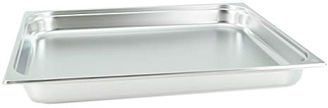 GVK ECO Récipient gastronorm 2/1 GN 65 mm en acier inoxydable