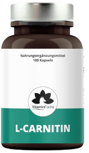 L-Carnitin hochdosiert - 500mg L-Carnitin je Kapsel - Alternative zu Carnitin Pulver & Carnitin Tabletten - Vegan von VitaminFuchs