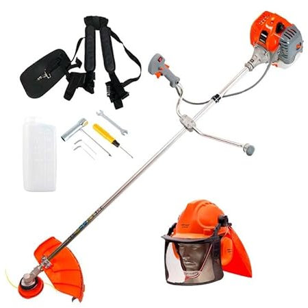 SAKAWA Desbrozadora Barra Fija 28mm 52,7cc + Casco Forestal