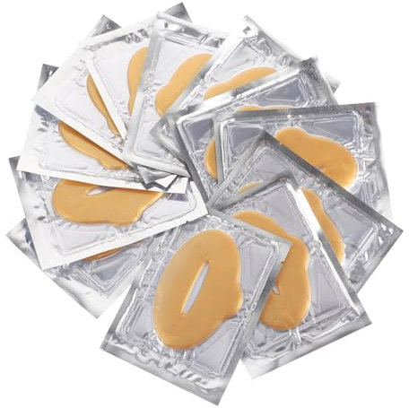 NOLITOY 25 Stück Lippenfilmmasken Für Gesicht Und Augen Bei Geschwollenen Augen Feuchtigkeitsspendende Lippenpads Hautpflege Kühlende Gesichtsmaske Für Unter Den Mund Pflaster Für Die