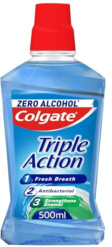 Colgate Triple Action Mouthwash 500ml
