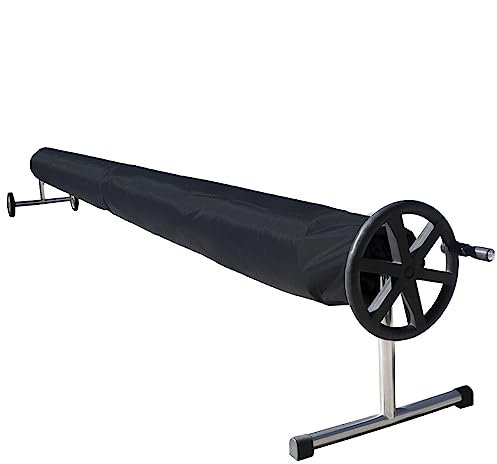Linxor - Couverture, bâche de Protection pour Enrouleur de Piscine - 4 Dimensions